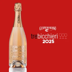 Trentodoc Inkino-Rosè Extra Brut Cantina Mas dei Chini Trento. Tre Bicchieri Gambero Rosso 2025